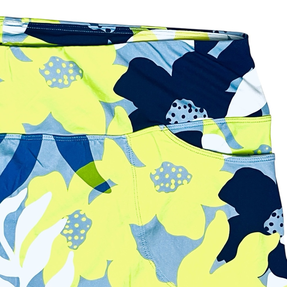 Tribal Sport Activewear Skirt Skort Tropical Floral Pull On Pockets Sz L - Picture 4 of 12
